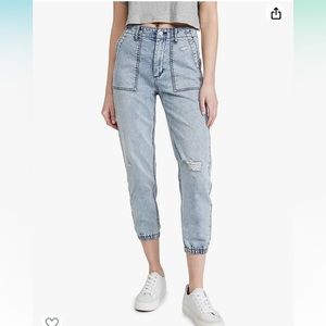 Joes Jeans Women’s Denim French Terry Jogger, worn once